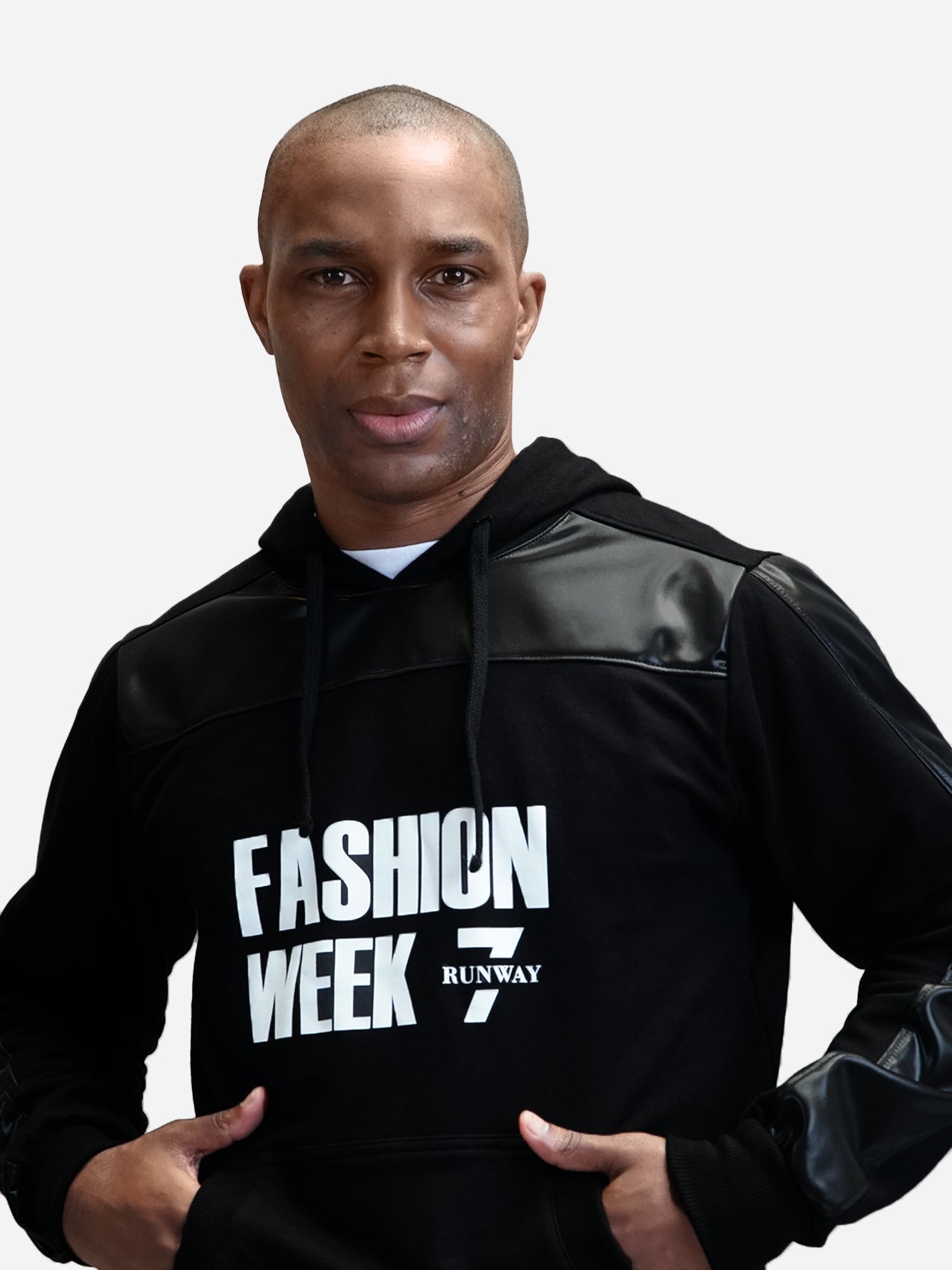 BLACK LEATHER EDITION HOODIE