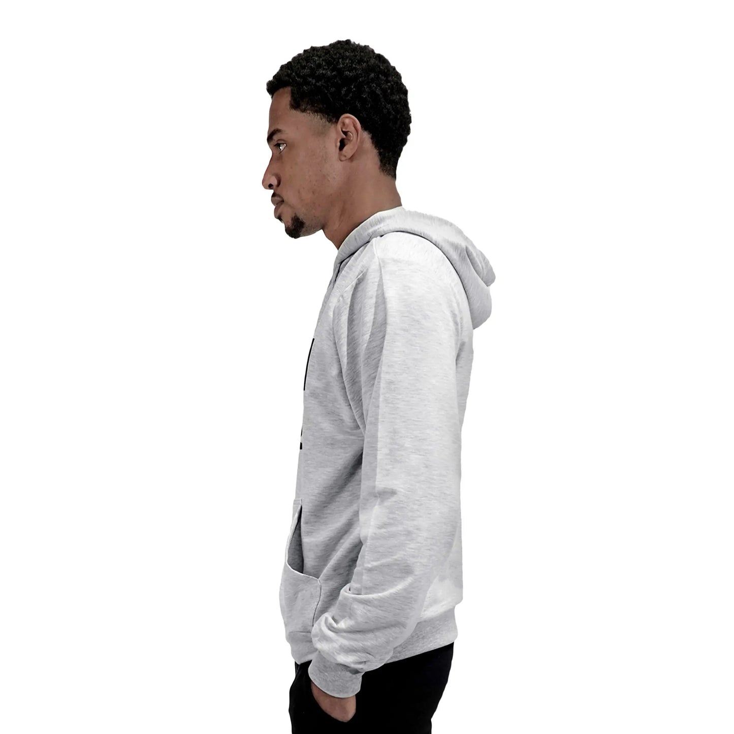 FASHION WEEK GREY PULL OVER HODDIE