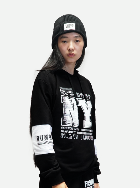 NY PULL  OVER HOODIE