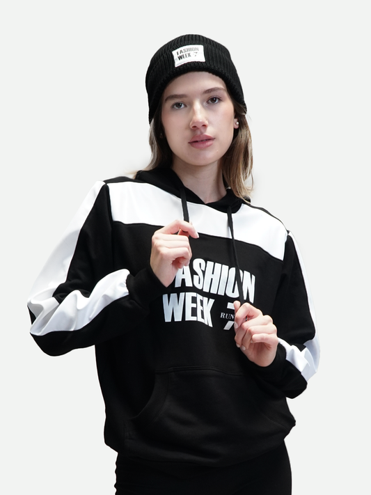 WHITE LEATHER EDITION HOODIE