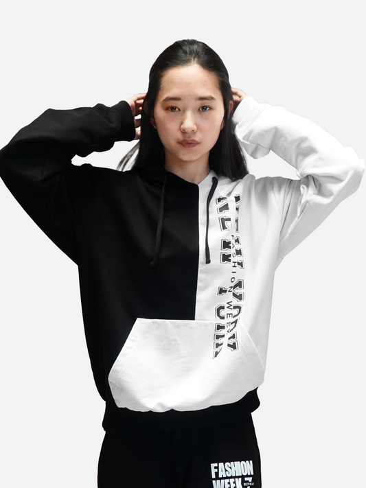 NYFW SPLIT HOODIE