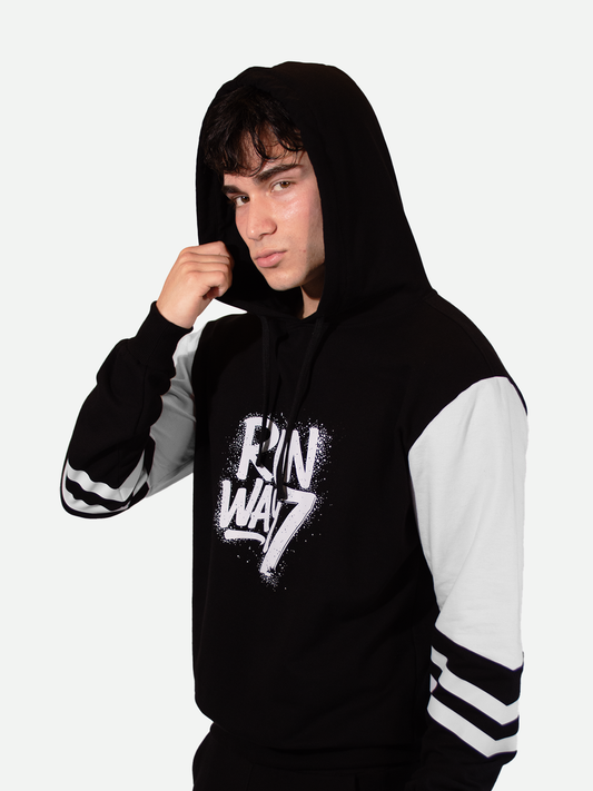 RUNWAY7 PULL OVER HOODIE