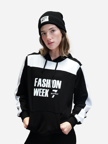WHITE LEATHER EDITION HOODIE
