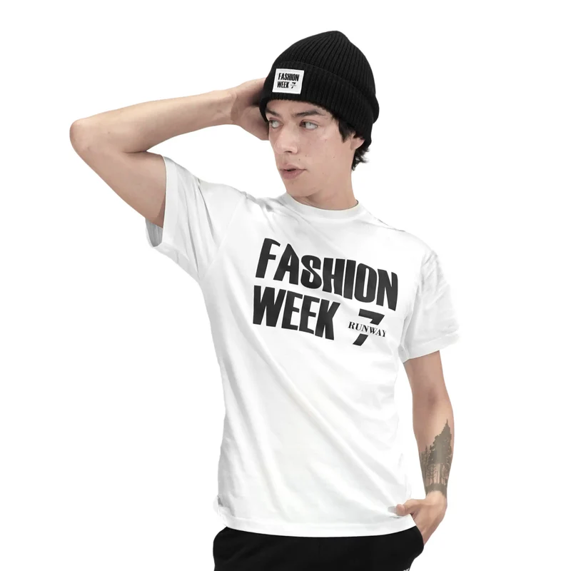 FASHION WEEK CLASSIC WHITE TEE