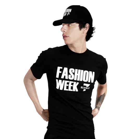 FASHION WEEK CLASSIC BLACK TEE