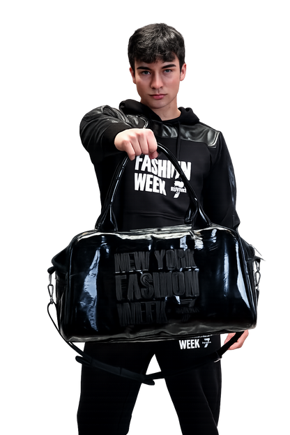 NYFW CARRY ON BAG - BLACK LOGO
