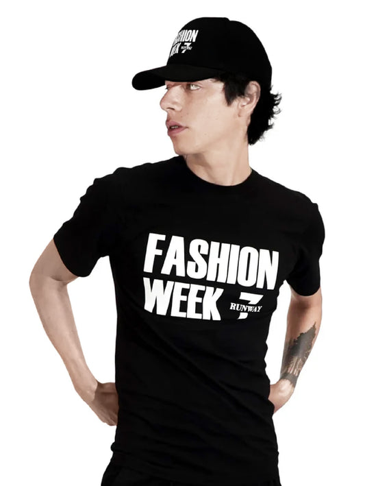 FASHION WEEK CLASSIC BLACK TEE