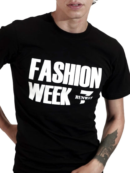FASHION WEEK CLASSIC BLACK TEE