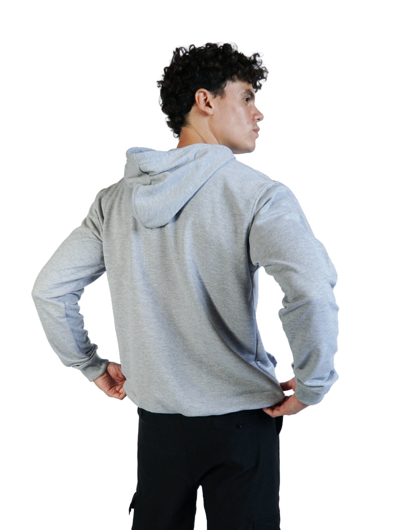 FASHION WEEK GREY PULL OVER HODDIE