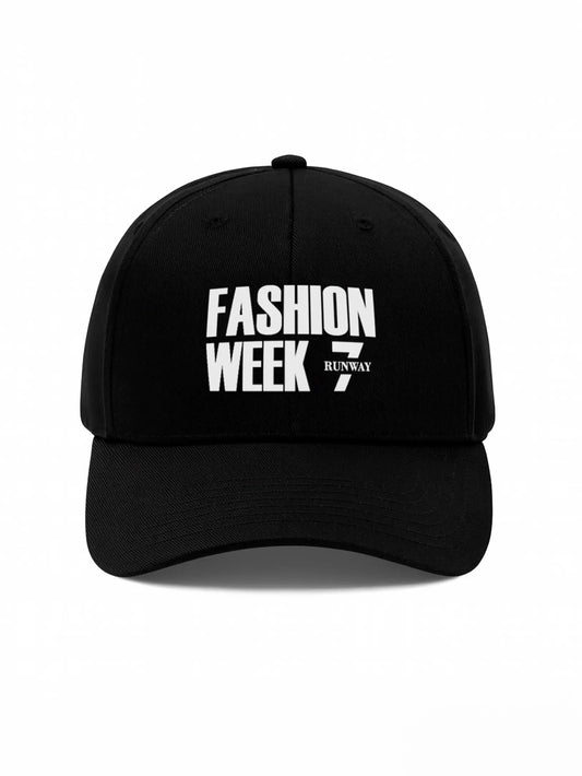 FASHION WEEK BLACK CAP