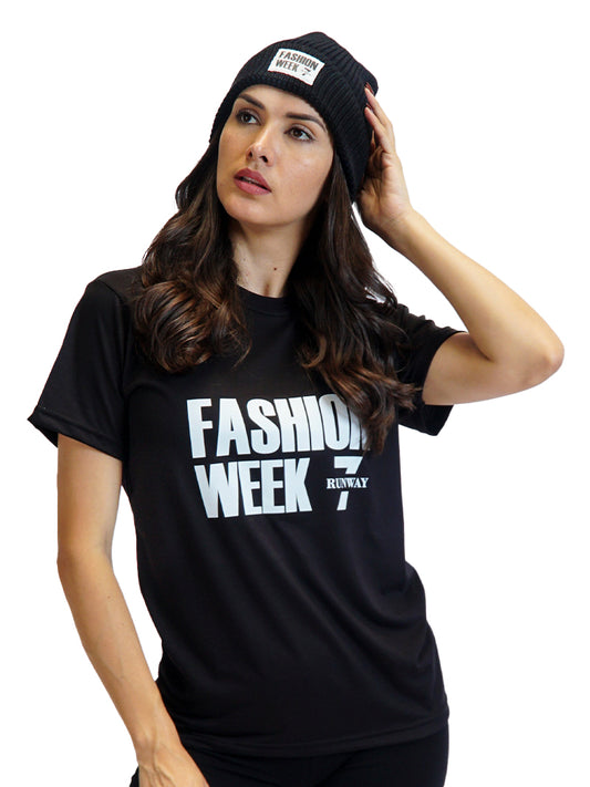 MEDIA - FASHION WEEK CLASSIC BLACK TEE