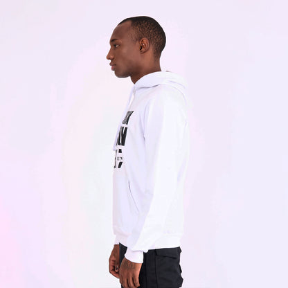 NYFW WHITE PULL OVER HOODIE