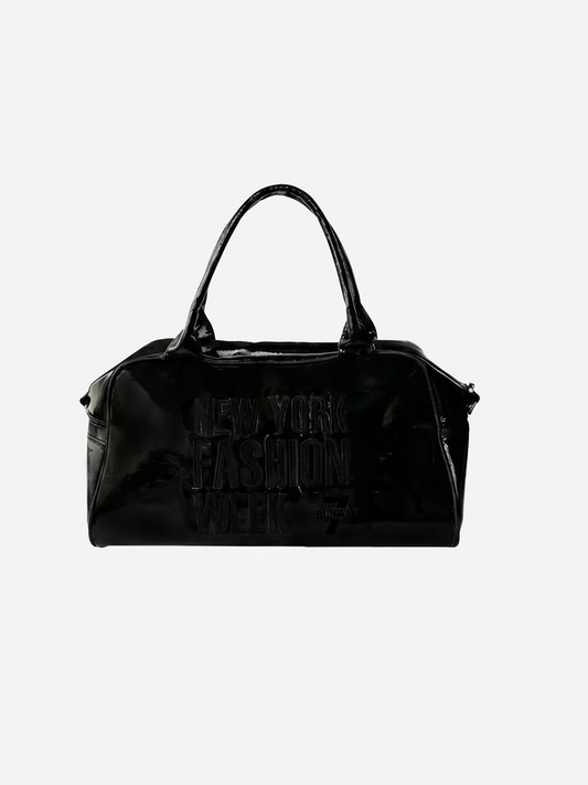 NYFW CARRY ON BAG - BLACK LOGO