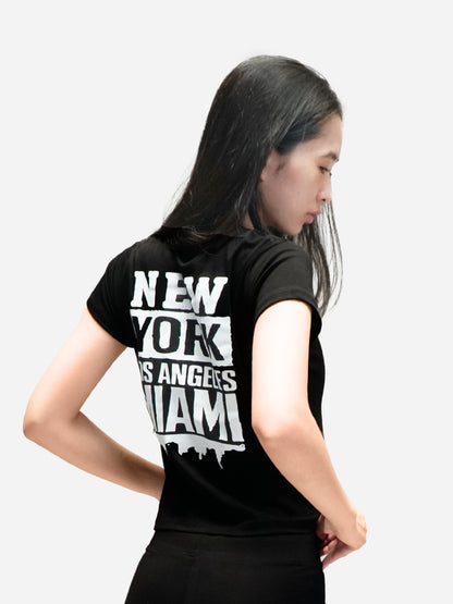 NY - MIA - LA WOMEN'S T-SHIRT