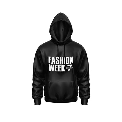 FASHION WEEK BLACK PULL OVER HODIE