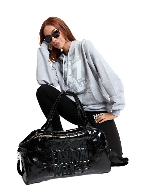 NYFW CARRY ON BAG - BLACK LOGO