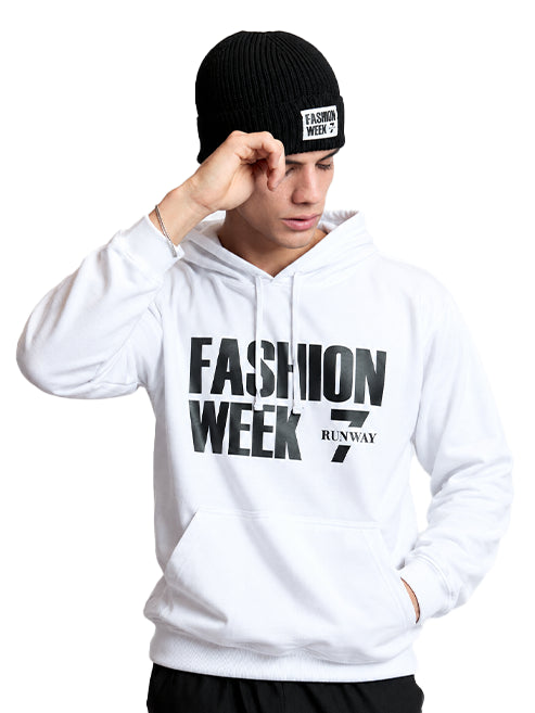 FASHION WEEK BLACK BEANIE